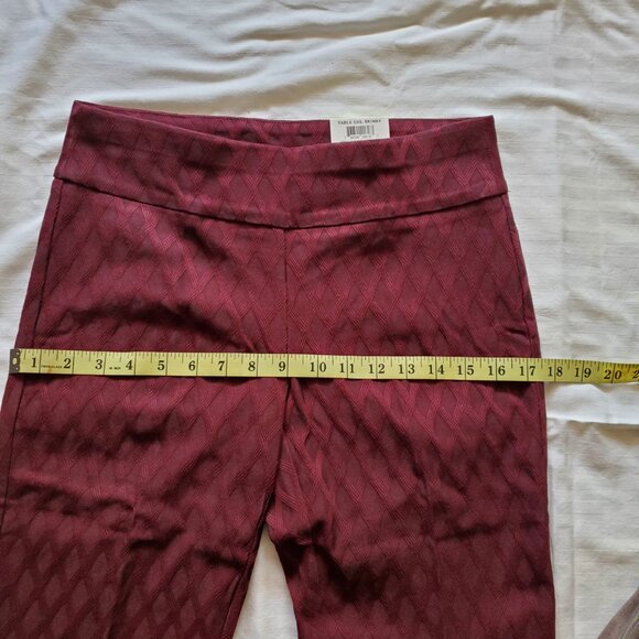 ALFANI tummy control pull-on pants NEW with tags - Picture 3 of 5